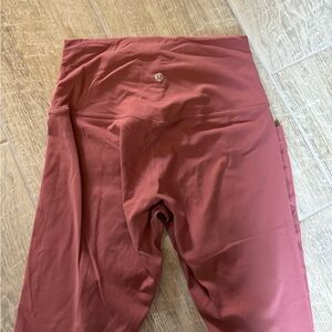 Pink Lulu Lemon Align Leggings